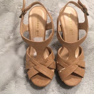 Madden girl heeled sandals